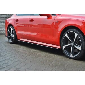 Maxton Design Seitenschweller Ansatz für Audi S7 /...