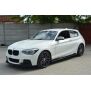 Maxton Design Seitenschweller Ansatz für BMW 1er F21 M135i / M140i / M-Paket schwarz Hochglanz