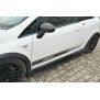 Maxton Design Seitenschweller Ansatz für FIAT GRANDE PUNTO ABARTH schwarz Hochglanz