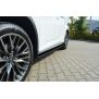 Maxton Design Seitenschweller Ansatz für Lexus RX Mk4 schwarz Hochglanz