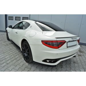 Maxton Design Seitenschweller Ansatz für MASERATI GRANTURISMO 2007-2011 schwarz Hochglanz