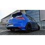 Maxton Design VW GOLF 7 R HATCHBACK Heckdiffusor Ansatz für Heckschürze für & Heck Ansatz Flaps Diffusor für