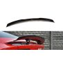 Maxton Design Spoiler CAP für AUDI A7 S-LINE (FACELIFT) schwarz Hochglanz