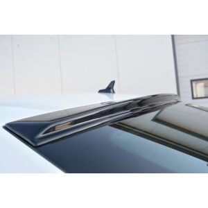 Maxton Design Heckscheiben Spoiler für Skoda Superb Mk3 / Mk3 FL Hatchback schwarz Hochglanz