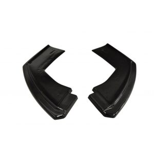 Maxton Design Heck Ansatz Flaps Diffusor für BMW X6 F16 M Paket schwarz Hochglanz