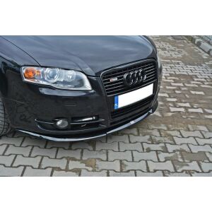 Maxton Design Front Diffuser V.2 / V2 Audi A4 B7 schwarz Hochglanz