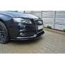 Maxton Design Front Diffuser V.2 / V2 Audi A4 B8 schwarz Hochglanz