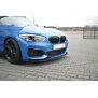 Maxton Design Front Ansatz V.1 / V1 für BMW 1er F20/F21 M-Power FACELIFT schwarz Hochglanz