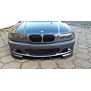 Maxton Design Front Ansatz V.1 / V1 für BMW 3er E46 M Paket COUPE schwarz Hochglanz