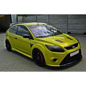 Maxton Design Front Ansatz V.2 / V2 für Ford Focus RS Mk2 schwarz Hochglanz