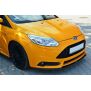 Maxton Design Front Ansatz für Ford Focus ST Mk3 (Cupra) schwarz Hochglanz