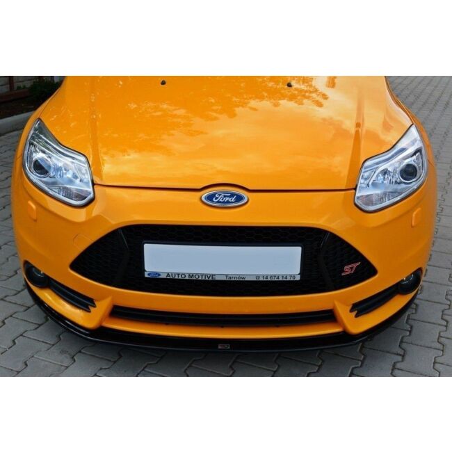 Maxton Design Front Ansatz V.2 / V2 für Ford Focus ST Mk3 Carbon Look