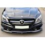 Maxton Design Front Ansatz für V.2 / V2 MERCEDES CLA 45 AMG C117 (vor Facelift) schwarz Hochglanz