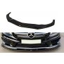 Maxton Design Front Ansatz für V.2 / V2 MERCEDES CLA 45 AMG C117 (vor Facelift) schwarz Hochglanz