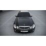 Maxton Design Front Ansatz für MERCEDES E W211 AMG FACELIFT schwarz Hochglanz