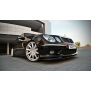 Maxton Design Front Ansatz für MERCEDES E W211 AMG VORFACELIFT schwarz Hochglanz