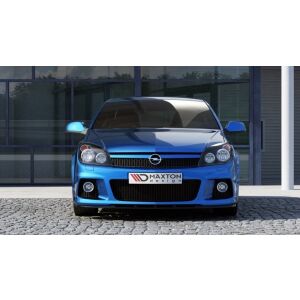 Maxton Design Front Ansatz für OPEL ASTRA H OPC / VXR Nurburg schwarz Hochglanz