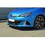 Maxton Design Front Ansatz für OPEL ASTRA J OPC / VXR V.2 / V2 schwarz Hochglanz