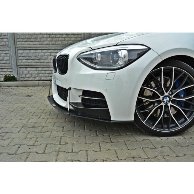 Maxton Design Racing Front Ansatz für BMW 1er F20/F21 M-Power (vor Facelift)