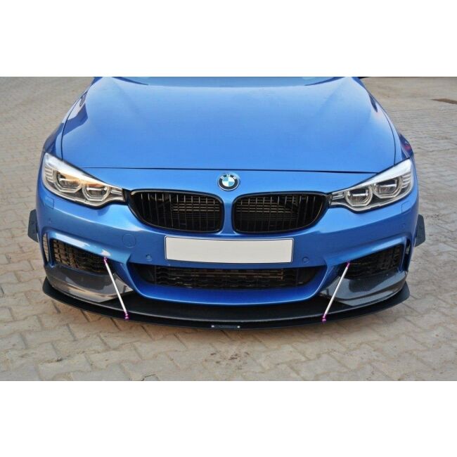 Maxton Design Racing Front Ansatz V.3 / V3 für BMW 4er F32 M Paket & M-PERFORMANCE