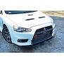 Maxton Design Racing Front Ansatz V.2 / V2 für Mitsubishi Lancer Evo X