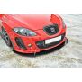 Maxton Design Racing Front Ansatz V.2 / V2 für SEAT LEON MK2 MS DESIGN