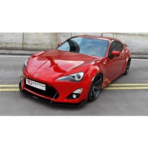 Maxton Design Racing Front Ansatz für TOYOTA GT86 mit Wings