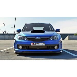 Maxton Design Front Ansatz für V.1 / V1 Subaru Impreza WRX STI 2009-2011 schwarz Hochglanz