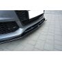 Maxton Design Front Ansatz V.1 / V1 für Audi RS7 Facelift schwarz Hochglanz