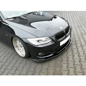 Maxton Design Front Ansatz V.1 / V1 für BMW 3er E92 M Paket FACELIFT schwarz Hochglanz