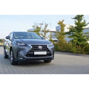 Maxton Design Front Ansatz V.1 / V1 für Lexus NX Mk1 schwarz Hochglanz