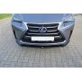 Maxton Design Front Ansatz V.1 / V1 für Lexus NX Mk1 schwarz Hochglanz