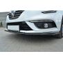 Maxton Design Front Ansatz V.1 / V1 für Renault Megane Mk4 Hatchback schwarz Hochglanz