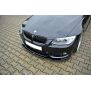 Maxton Design Front Ansatz V.2 / V2 für BMW 3er E92 M Paket FACELIFT schwarz Hochglanz