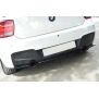 Maxton Design Heck Ansatz Flaps Diffusor für BMW 1er F20/F21 M-Power (vor Facelift) schwarz Hochglanz