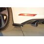 Maxton Design Heck Ansatz Flaps Diffusor für VW GOLF 7 GTI FACELIFT schwarz Hochglanz