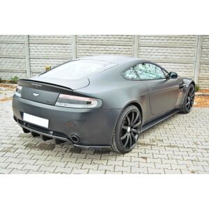 Maxton Design Spoiler CAP für ASTON MARTIN V8 VANTAGE schwarz Hochglanz