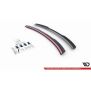 Maxton Design Spoiler CAP für Audi A4 / A4 S-Line B8 / B8 FL Limousine schwarz Hochglanz