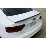 Maxton Design Spoiler CAP für Audi S5 / A5 / A5 S-Line 8T / 8T FL Coupe schwarz Hochglanz