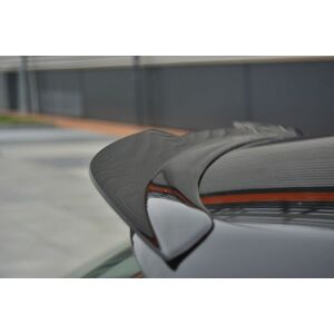 Maxton Design Spoiler CAP für Audi A6 C7 Avant schwarz Hochglanz