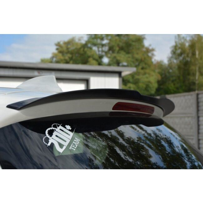 Maxton Design Spoiler CAP für BMW 1er F20/F21 M-Power schwarz Hochglanz