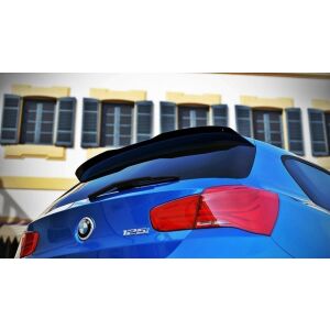 Maxton Design Spoiler CAP für BMW 1er F20/F21 M-Power schwarz Hochglanz