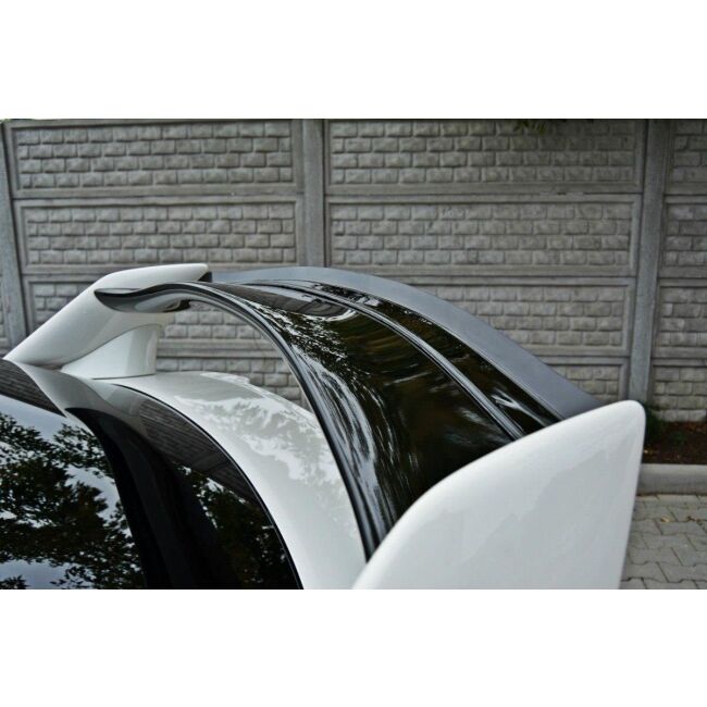 Maxton Design Spoiler CAP für n.1 HONDA CIVIC IX TYPE R schwarz Hochglanz