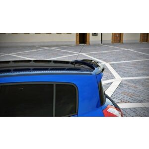 Maxton Design Spoiler CAP für RENAULT MEGANE II RS schwarz Hochglanz