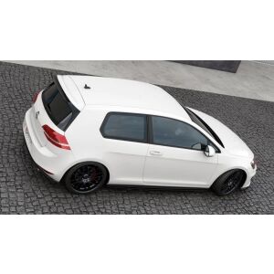 Maxton Design Spoiler CAP für VW GOLF 7 GTI CLUBSPORT schwarz Hochglanz