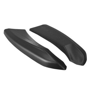 Maxton Design Heck Ansatz Flaps Diffusor für Mercedes C-Klasse C205 63 AMG Coupe schwarz Hochglanz