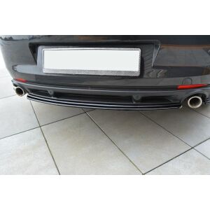 Maxton Design Mittlerer Heckdiffusor Ansatz für Renault Laguna mk 3 Coupe schwarz Hochglanz