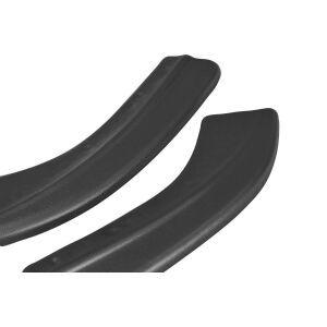 Maxton Design Heck Ansatz Flaps Diffusor für Skoda Rapid Spaceback schwarz Hochglanz