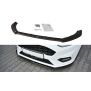 Maxton Design Front Ansatz V.2 / V2 für Ford Fiesta Mk8 ST / ST-Line schwarz Hochglanz