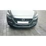 Maxton Design Front Ansatz für V.1 / V1 Mazda 3 BN (Mk3) Facelift schwarz Hochglanz